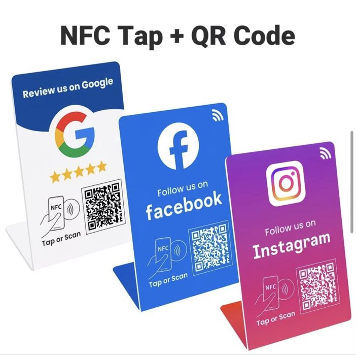NFC-карты для отзывов в 2GIS