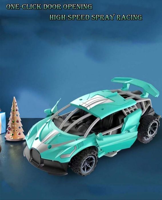 Най-новата кола с дистанционно управление с функция за пръскане,
