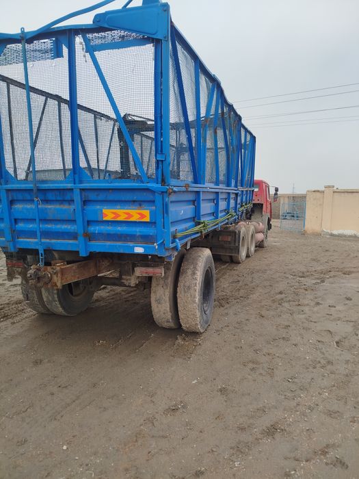 Kamaz kalxida 2 pritsep bilan