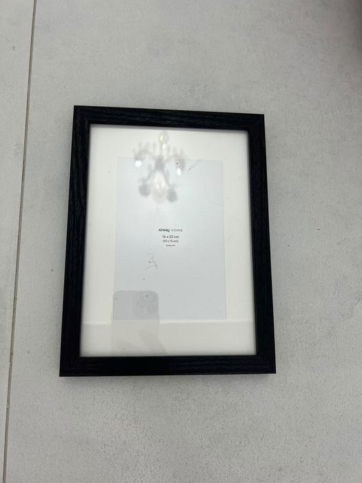 Vand ceas, lampa mini si rama tablou