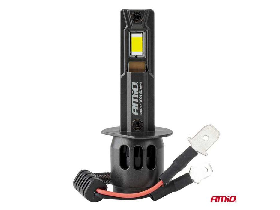 Set Doua Becuri Led Cu Canbus F25 PRO BLACK H1 / 68W / 12-24V / AMIO