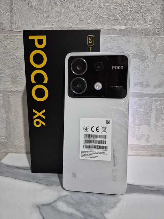 Poco x6 5g white