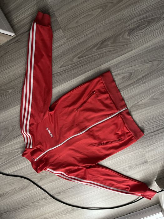 Hanorac cu fermoar adidas rosu nike