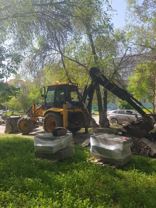 Услуги экскаватора погрузчика
