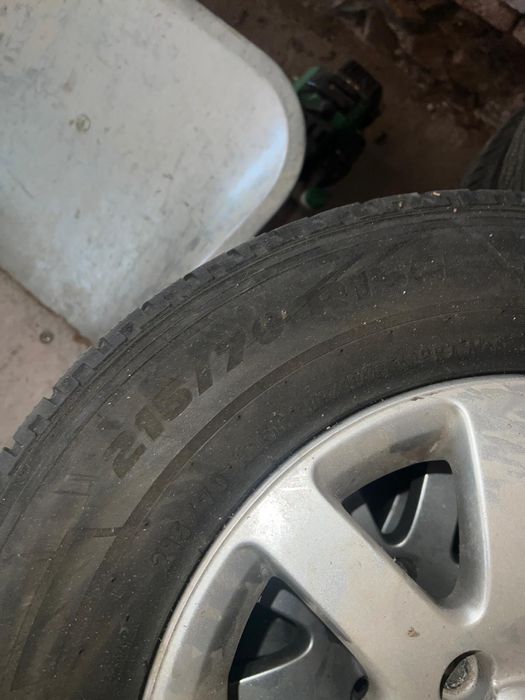 Jante cu cauciuc 215-70-15C