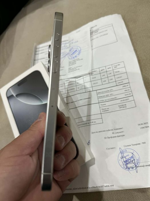 Iphone 16 pro max 100%battery