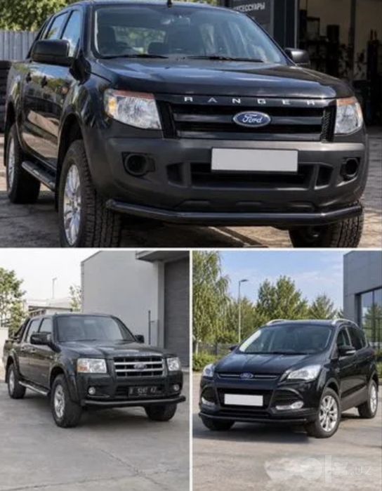 Защита бампера на Ford Ranger 2, t6 kuga 2