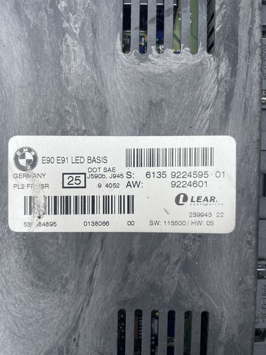Лайт модул БМВ Е90/ Е91 (light module bmw e90/ e91)