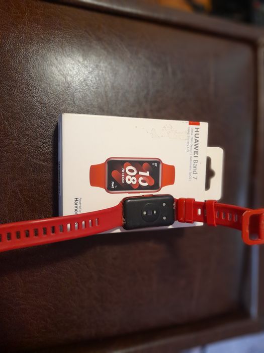 Huawei Band 7 brătară smart culoare roșu