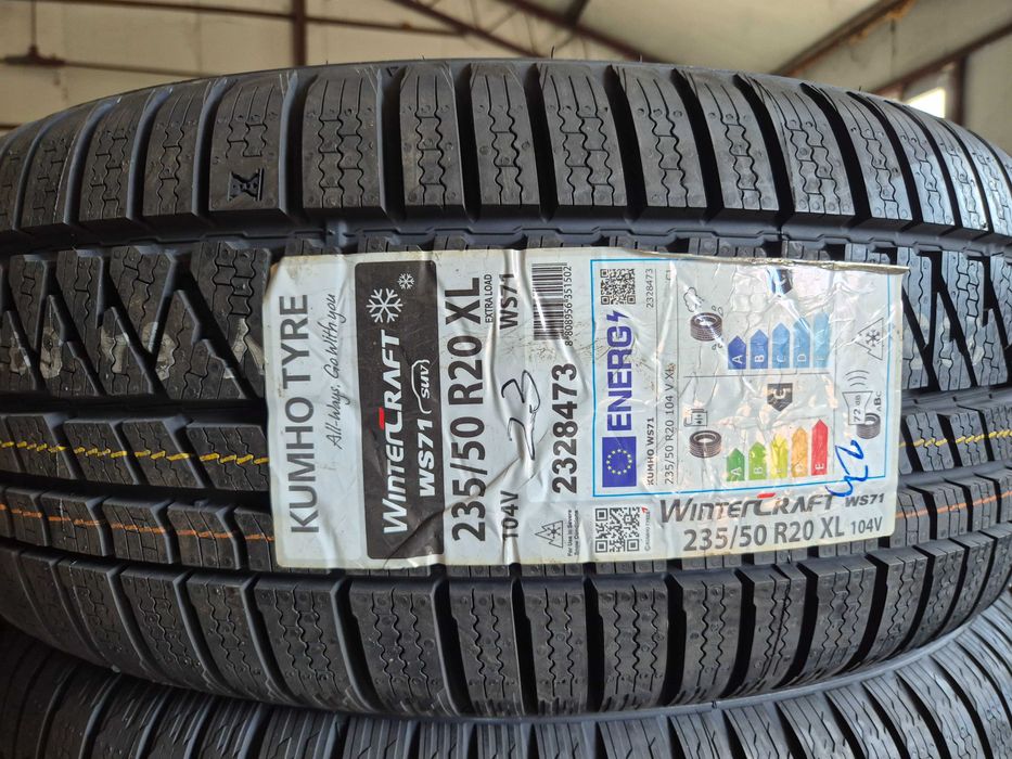 4 Anvelope M+S IARNA - 235/50/20 104V XL - Kumho WinterCraft WP 71 SUV - NOU - DOT 2023 !