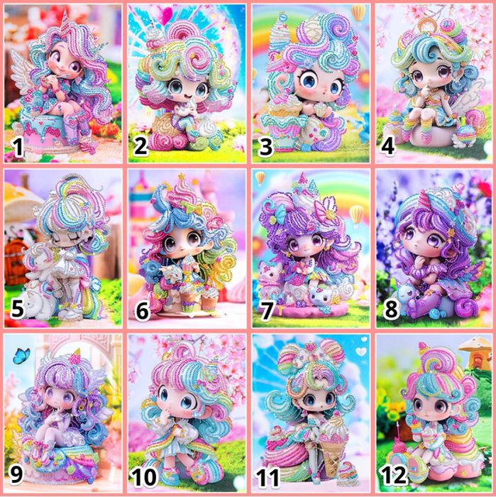 Диамантени гоблени с принцеси