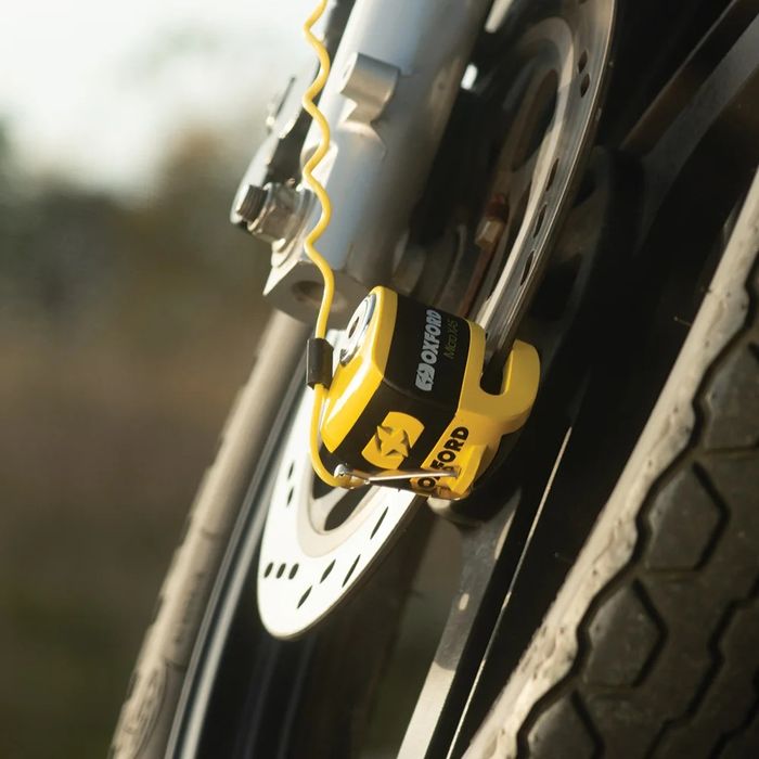 Lacat antifurt moto. Blocator disc/ locator disc cu alarma Oxford