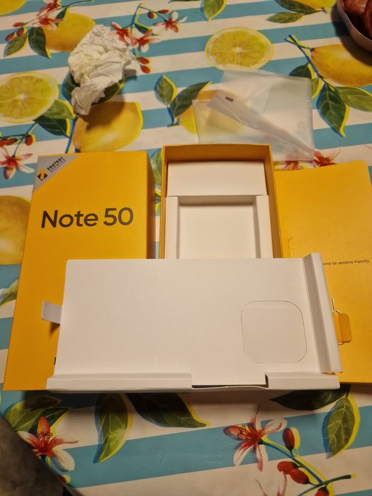 Продавам телефона Realme Note 50 не е използван!