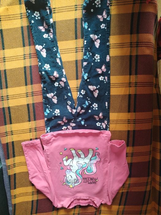 Детски комплект панталонки и блузка