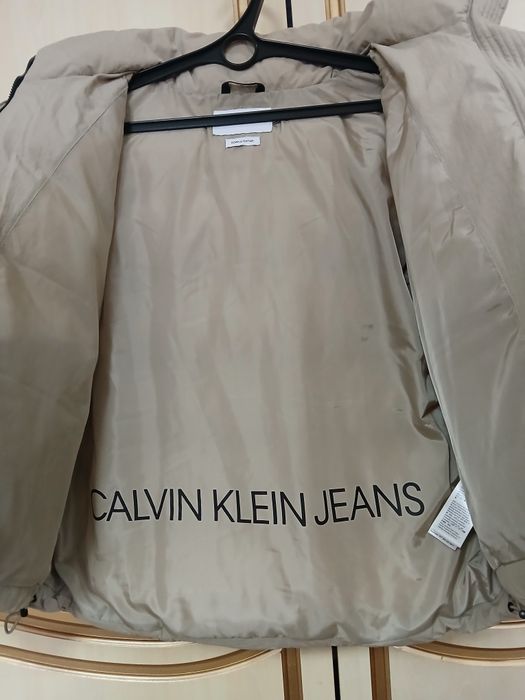 Calvin Klein Jeans из Корее  ORIGINAL женская Пуховая куртка AOP