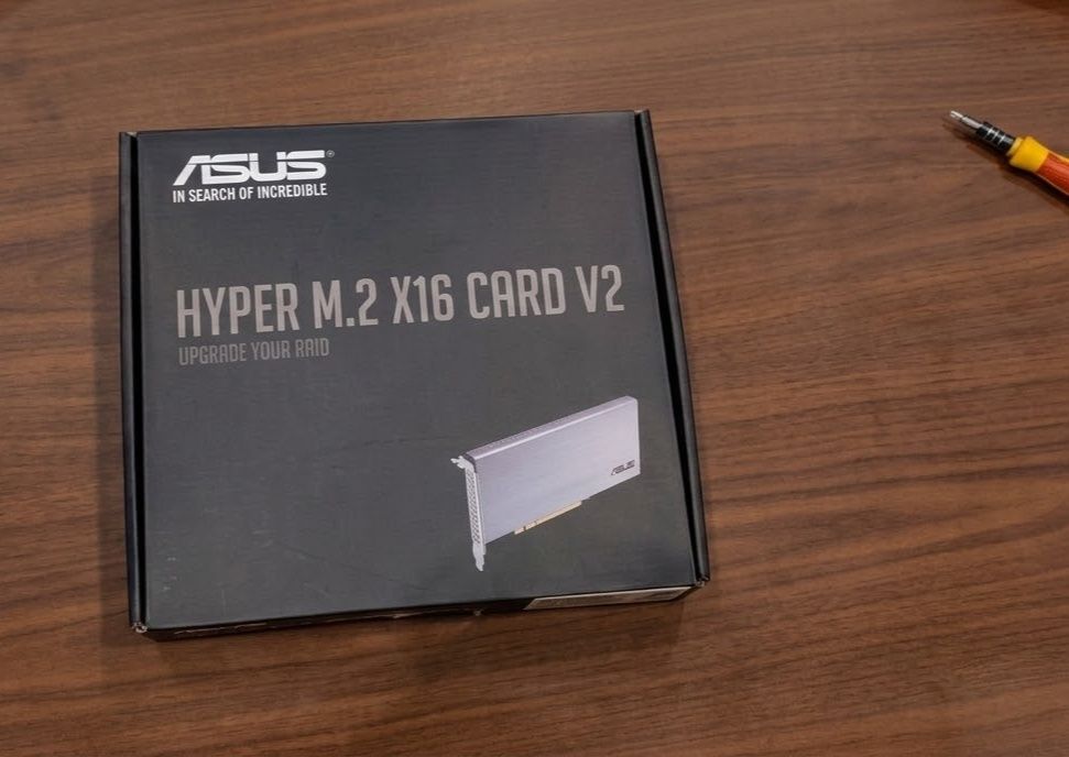 Адаптер / Плата расширения ASUS Hyper M.2 x16 Card V2