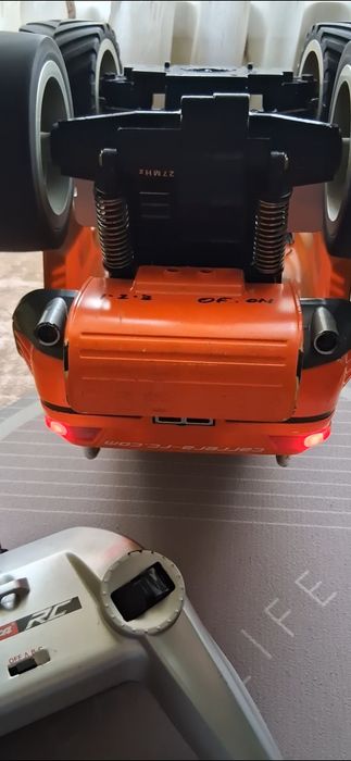 Masinuta Rc Carrera+lumini-7,2V , buton turbo,telecomanda ,