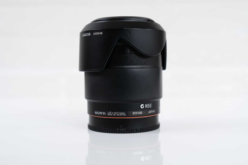 Продавам обектив Sony SAL 35F1.4G за фотоапарати със Sony A байонет.