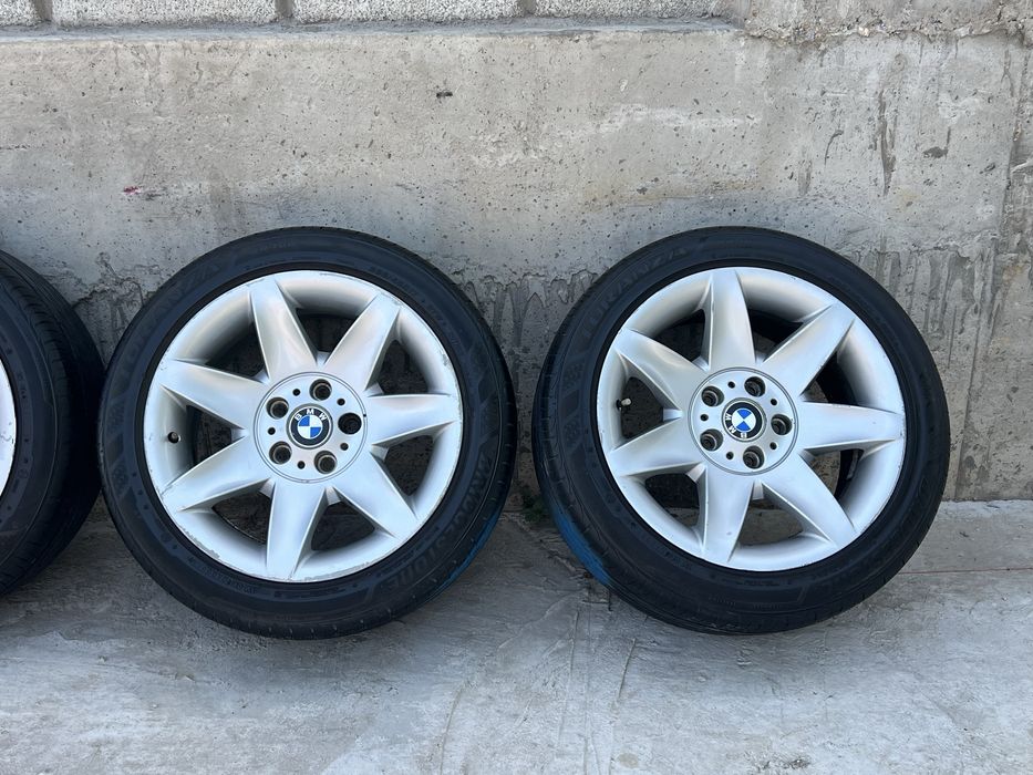Диски с шинами  на BMW E39  style 81