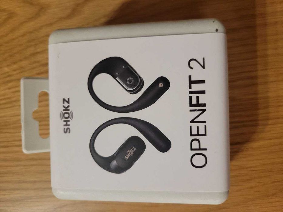 SHOKZ OpenFit 2 безжични слушалки TWS, Calls/Music, Bluetooth, черен