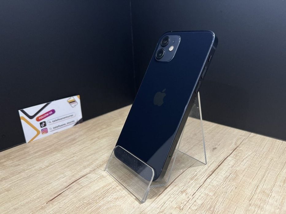 Iphone 12 64Gb Black Second-Hand 3 ani garanție, Telefoane Mures