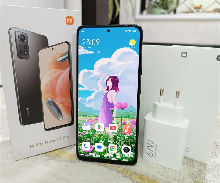 XIAOMI Note 12 Pro / 256Гб Весь комплект.