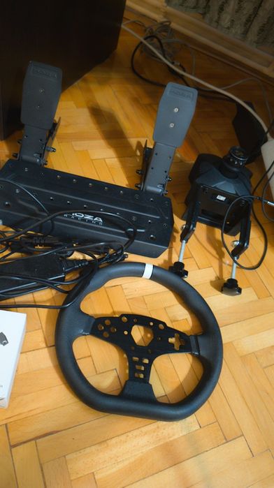 Volan de gaming Moza R3 bundle PC + barking kit + ES Formula wheel