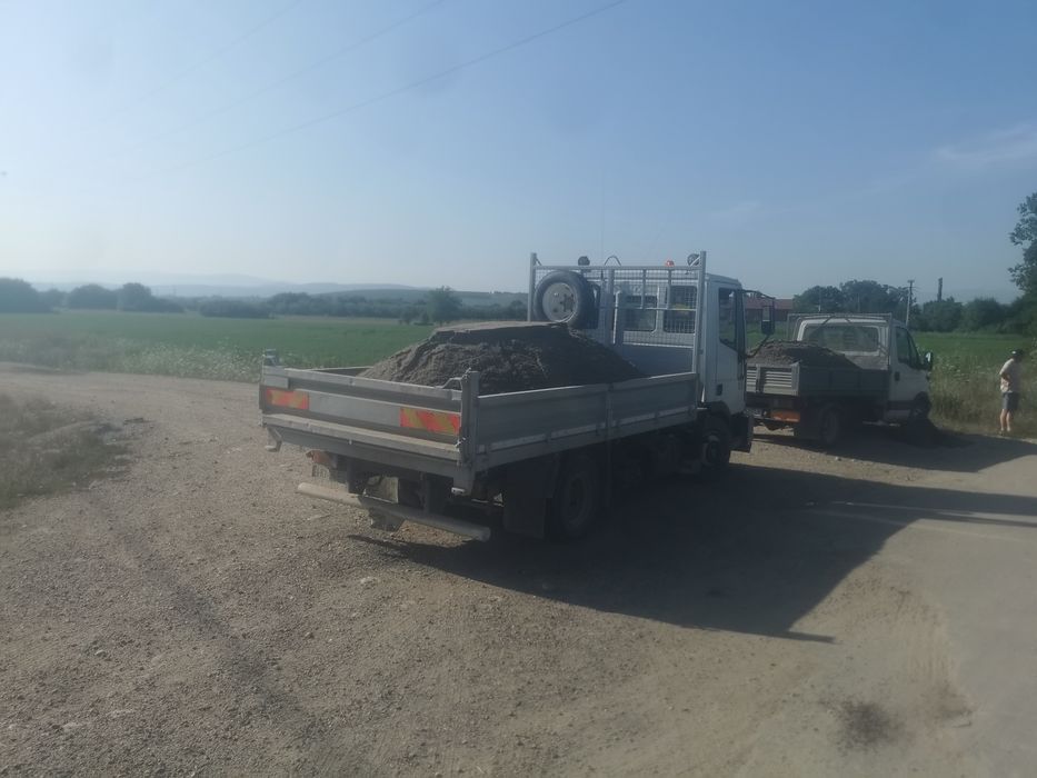 Aducem nisip pietriș zgura cu basculante