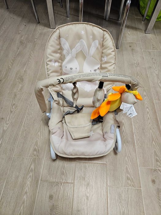 Balansoar bebelusi Lorelli Eliza Beige Bunnies