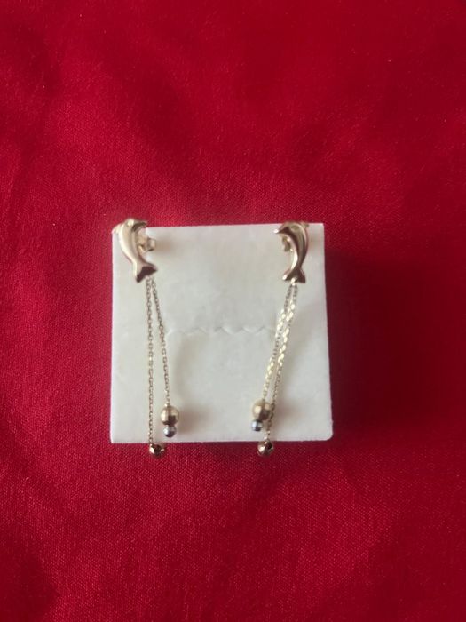 Cercei de  aur 14 k