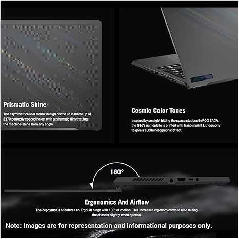 ASUS ROG ZEPHYRUS 16.0"  i7-13620H DDR4 16GB SSD 512GB RTX 4070 8GB