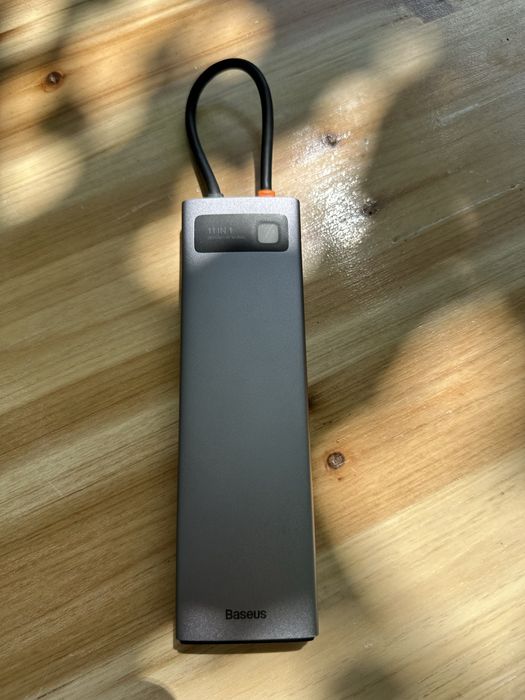 Докинг станция Baseus Metal Gleam 11 in 1 (CAHUB-CT0G)
