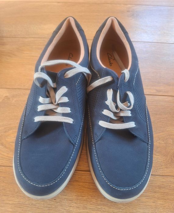 Pantofi Clarks Stafford Park5 Albastru EU45