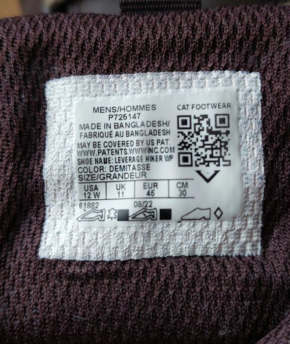 CATerpillar Leverage Hiker Wp P725147 Кожени, Зимни, ВОДОУСТОЙЧИВИ