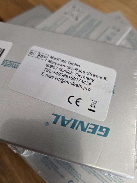 Смарт термометър Genial с приложение и аларма при температура 24/7