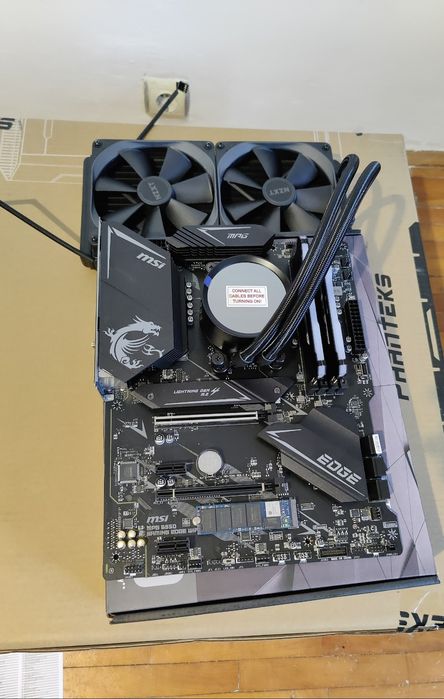 Kit Ryzen 9 5900X, MSI B550 Edge, Corsair Vengeance RGB PRO 32GB RAM, Cooler NZXT Kraken AIO X63