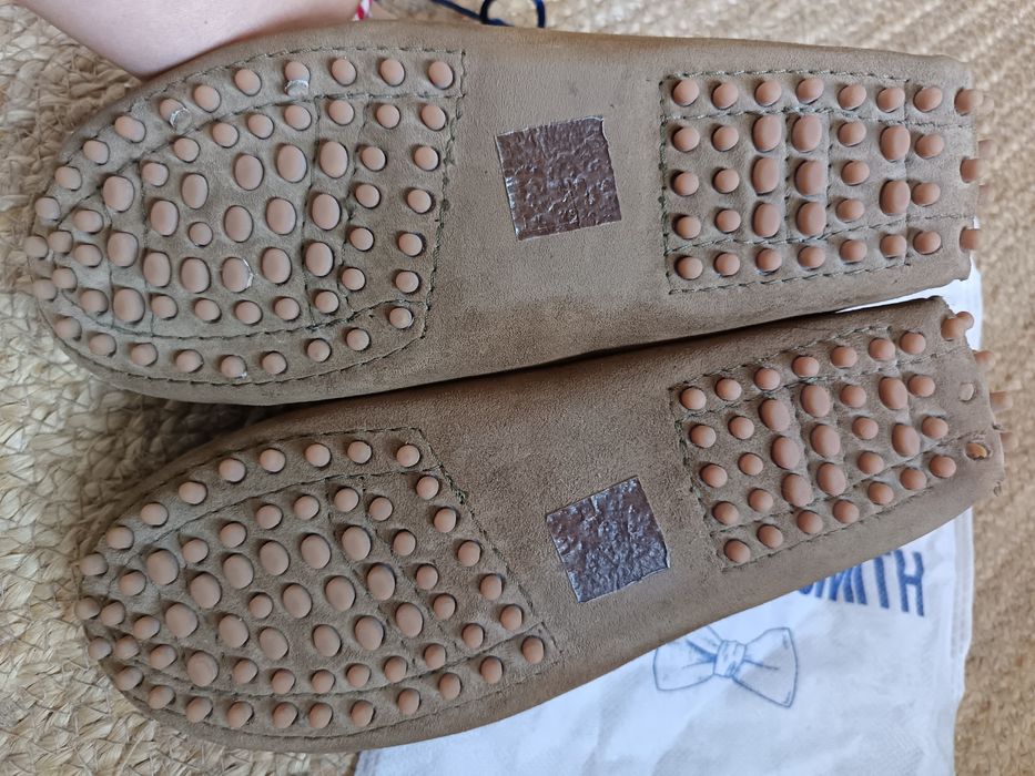 Мокасини, ест. велур, Caharles&Smith, стелка 23, номер 38