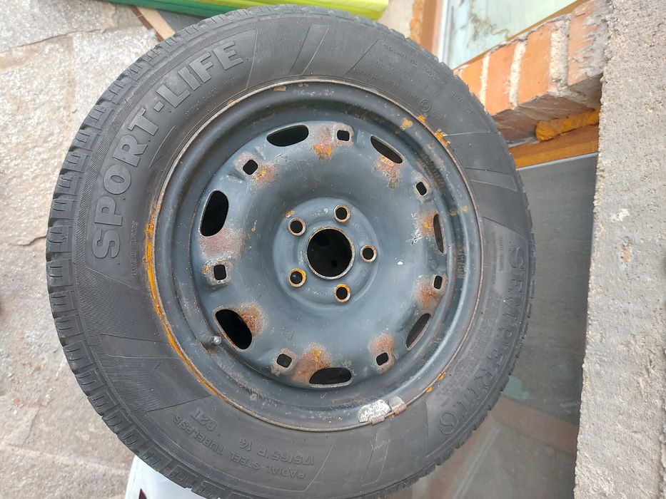 Гуми с джанти за поло и фабия 5×100