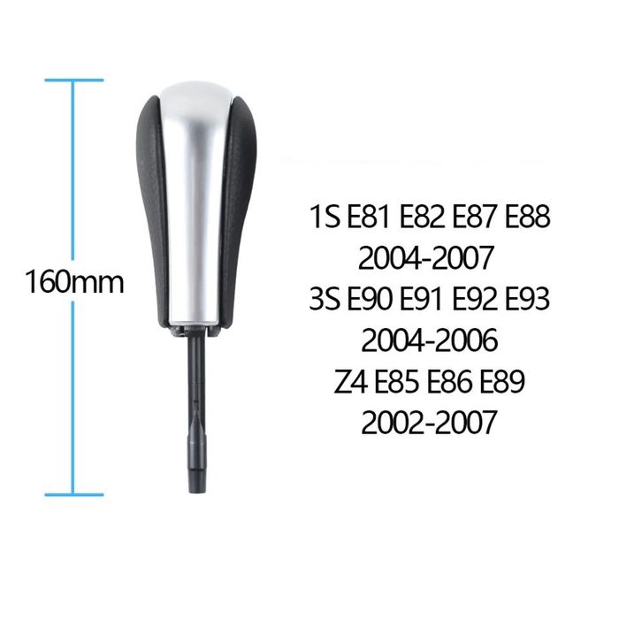 BMW 1 3 5 7 X3 X5 E81 E82 E85 E90 E46 скоростен лост панел топка