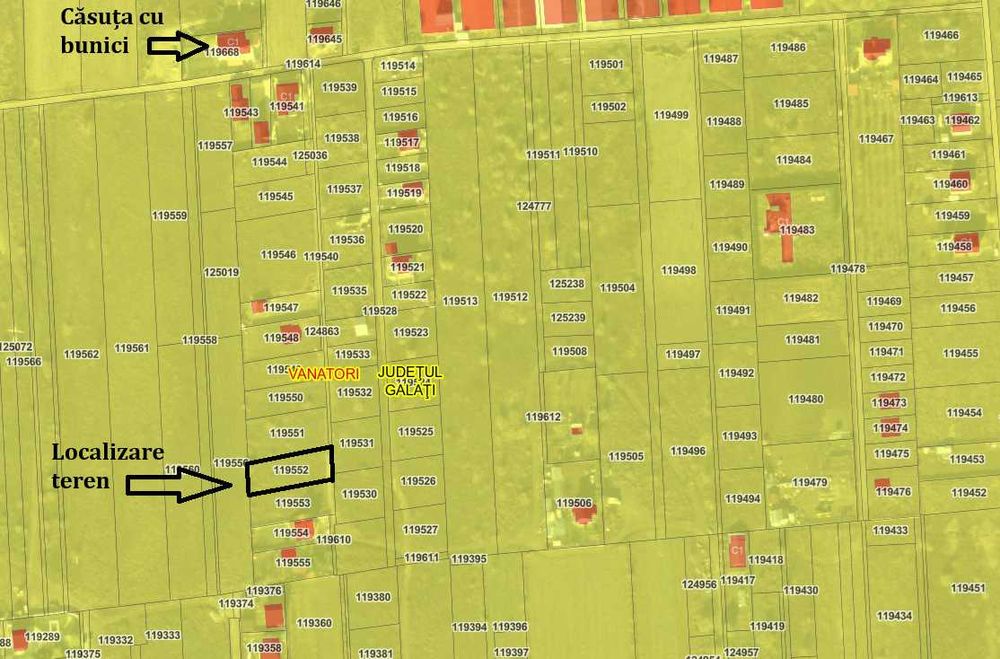 Teren de vânzare – Sat Costi, Zona „Casa cu bunici”