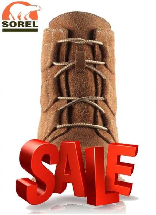 %ПРОМО%до 30.10!SOREL® № 36/37 – Дамски боти ест. велур с скосена плат