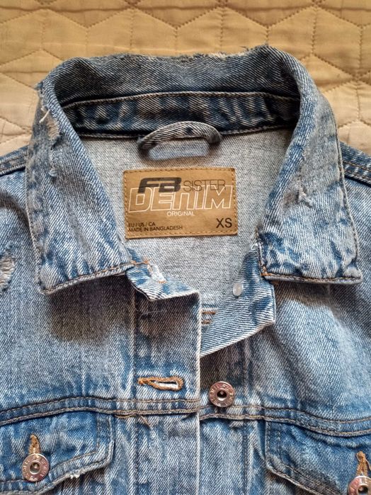 Дамско дънково яке -FB Sister