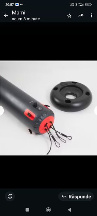 Sac box gonflabil pe suport