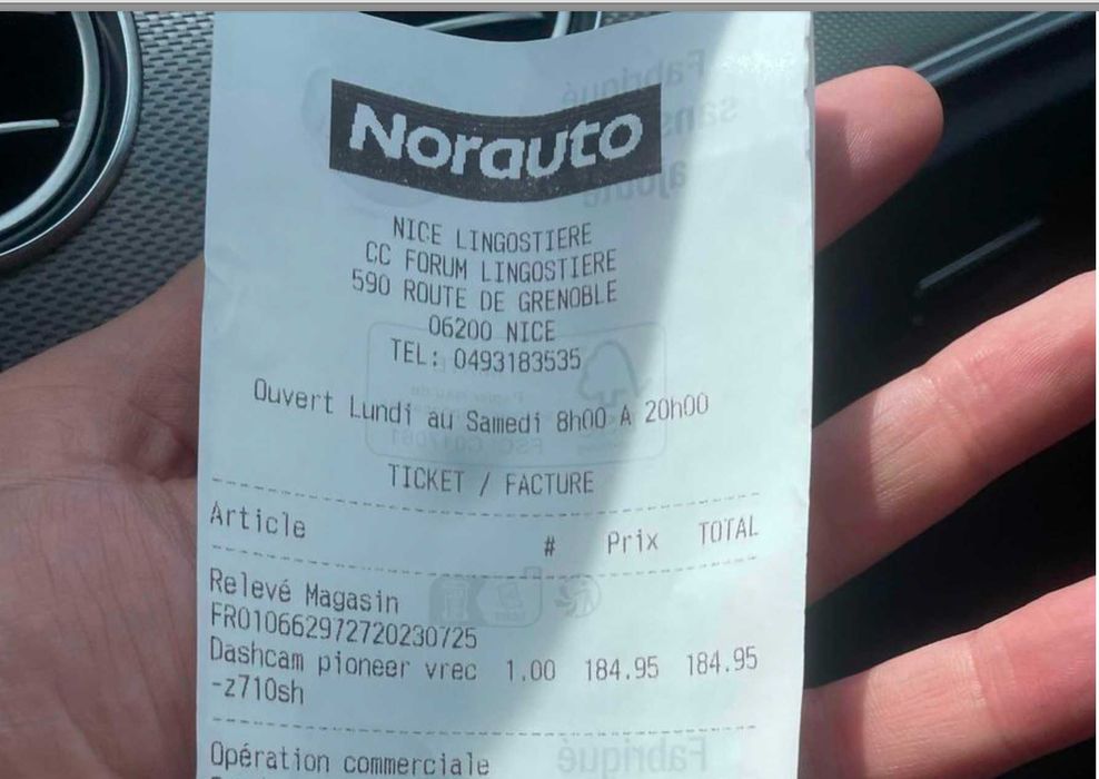 Даш Dash камера - PIONEER VREC-Z710SH  - Нощен режим, Full HD, 160*