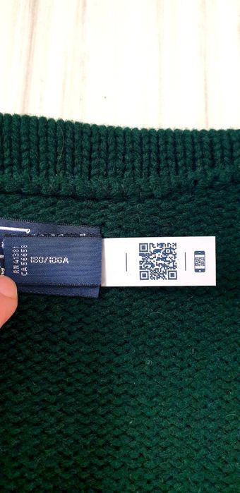 POLO Ralph Lauren Logo Wool  L НОВО ! ОРИГИНАЛ! Мъжки Вълнен Пуловер