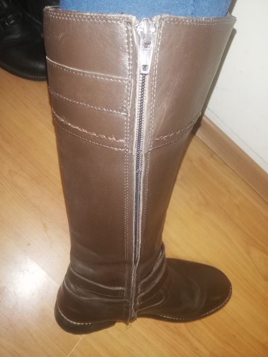 Ботуши Geox 40-41 номер и Черни боти от естествена