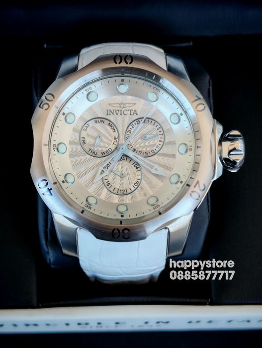 INVICTA Venom Silver 52 mm, Инвикта нов ръчен часовник