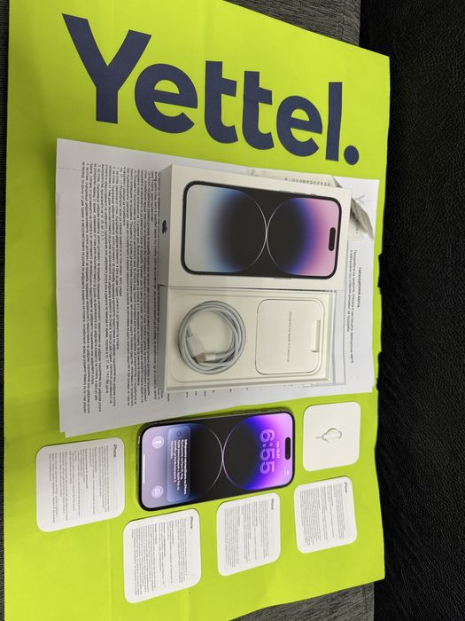 ***128GB iPhone 14 PRO Гаранция Yettel 2025 г. Purple