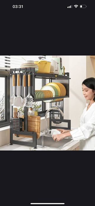 Сушилка для посуды из металичиски