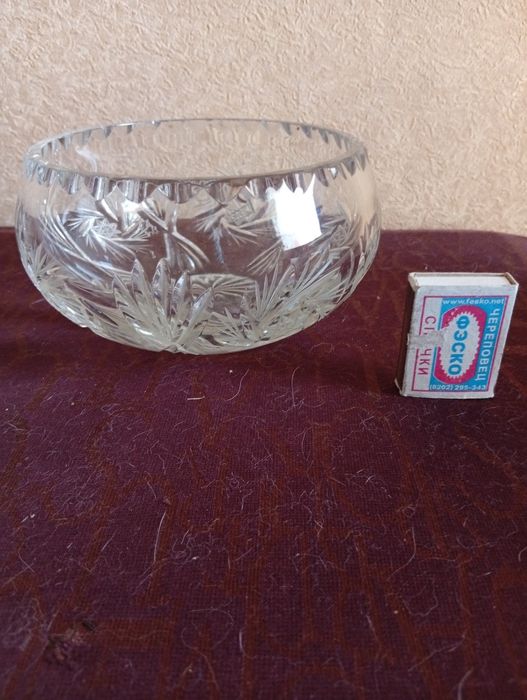 Остатки советского хрусталя